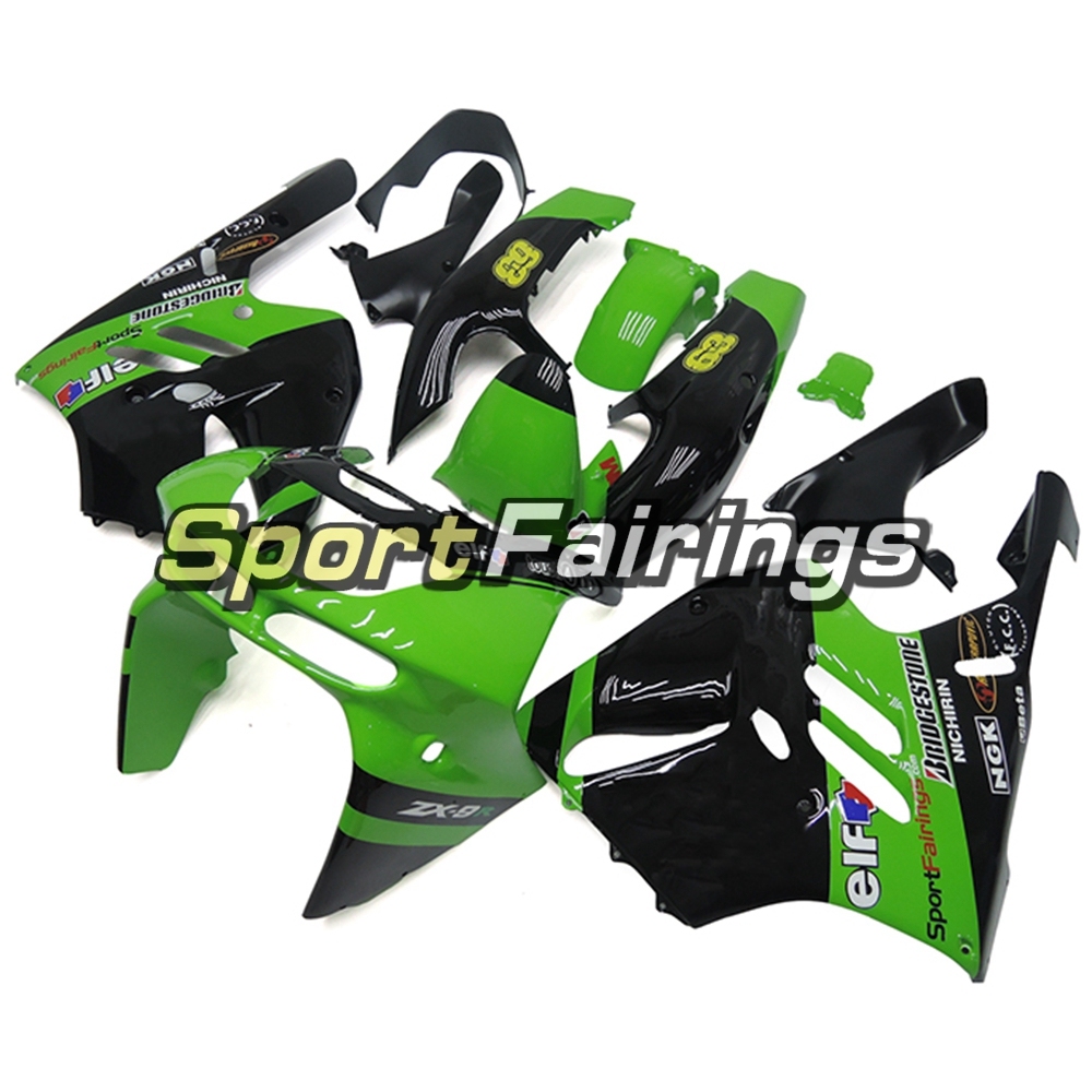 Fairing Kit Fit For Kawasaki ZX9R 1994 - 1997 - Green Black