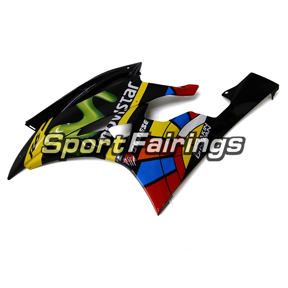 Fairing Kit Fit For Yamaha YZF R6 2006 2007 - Movistar Colorful