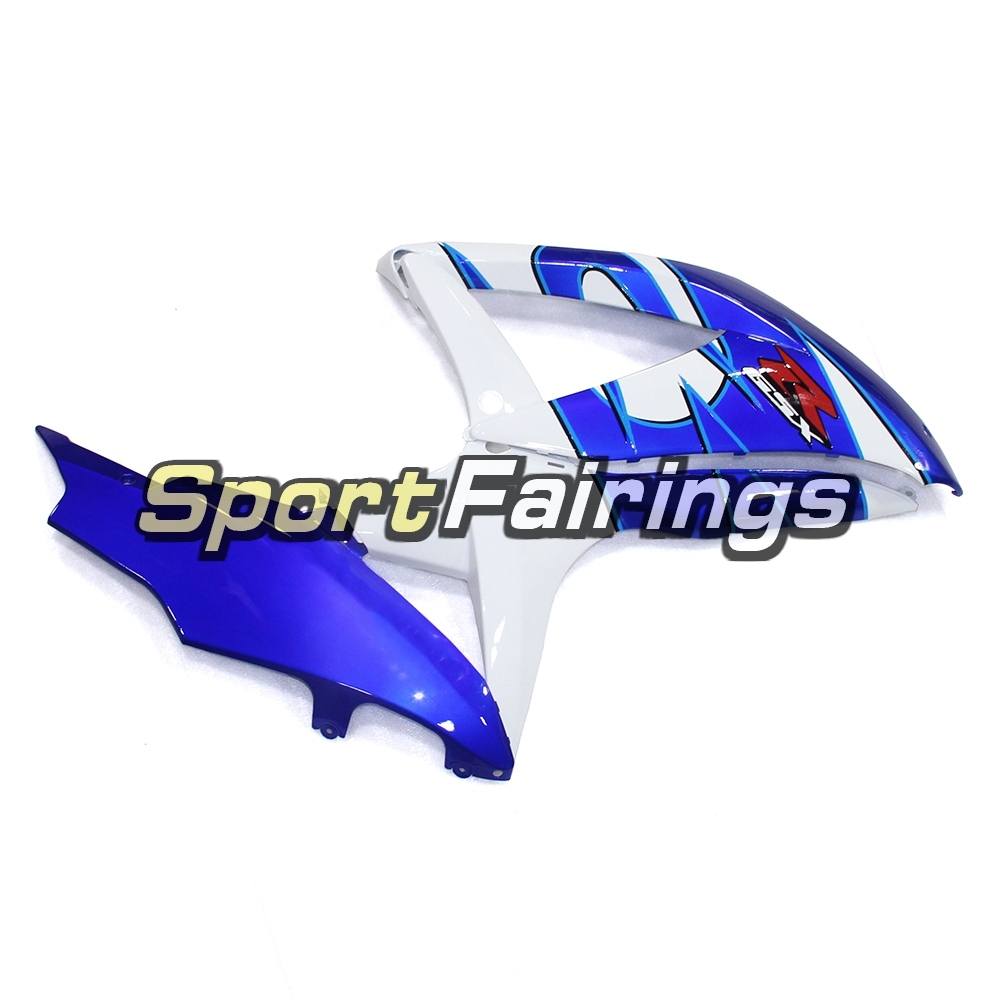 Fairing Kit Fit For Suzuki GSXR600 750 2008 - 2010 - Blue White