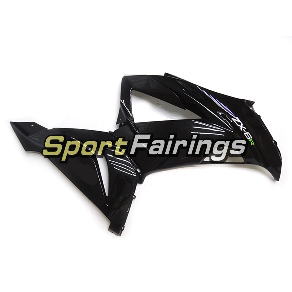 Fairing Kit Fit For Kawasaki ZX6R 2013 - 2017 - Gloss Black