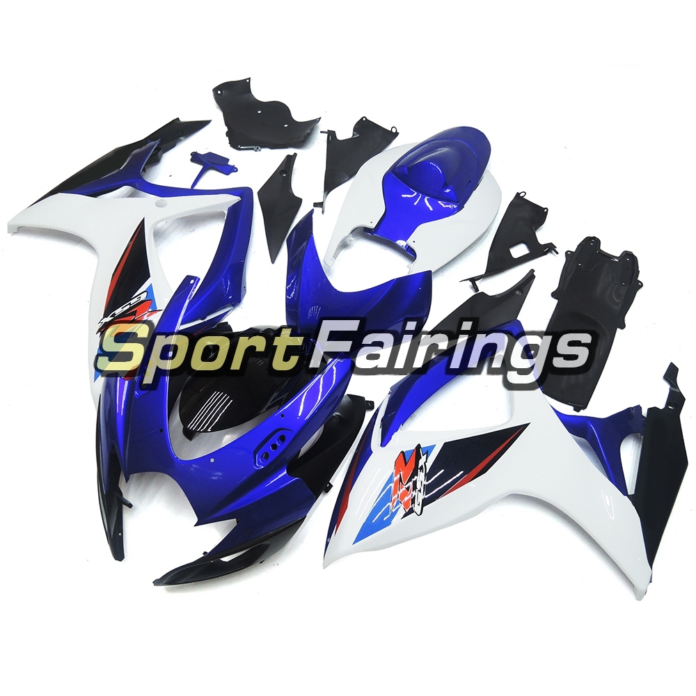 Fairing Kit Fit For Suzuki GSXR600 750 2006 - 2007 - Blue White Black