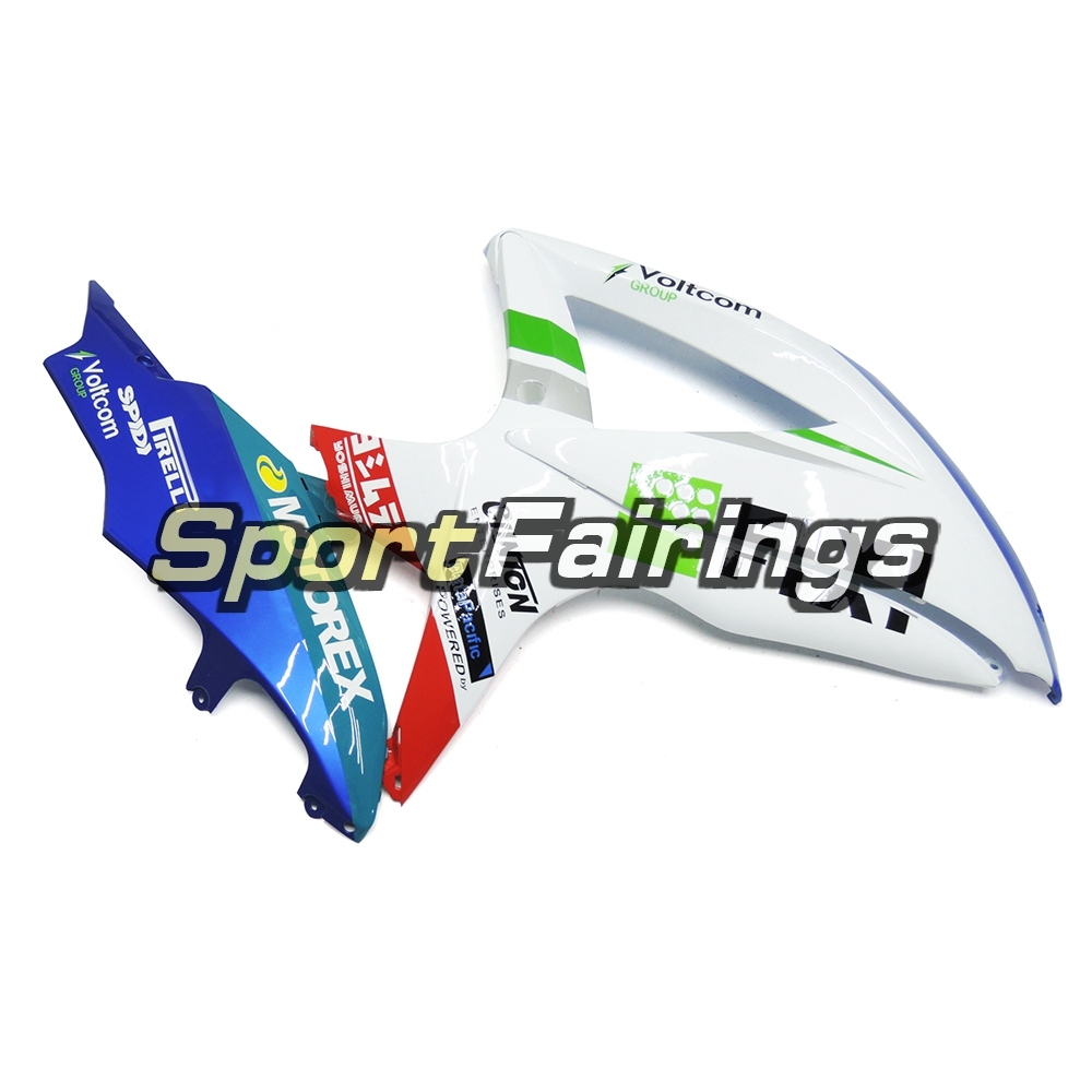 Fairing Kit Fit For Suzuki GSXR600 750 2008 - 2010 - Blue White Black