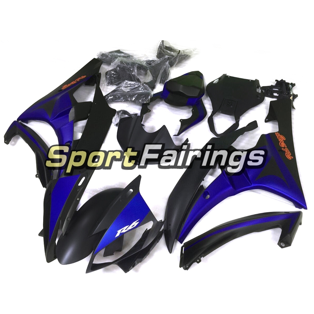 Fairing Kit Fit For Yamaha YZF R6 2006 2007 - Blue Black