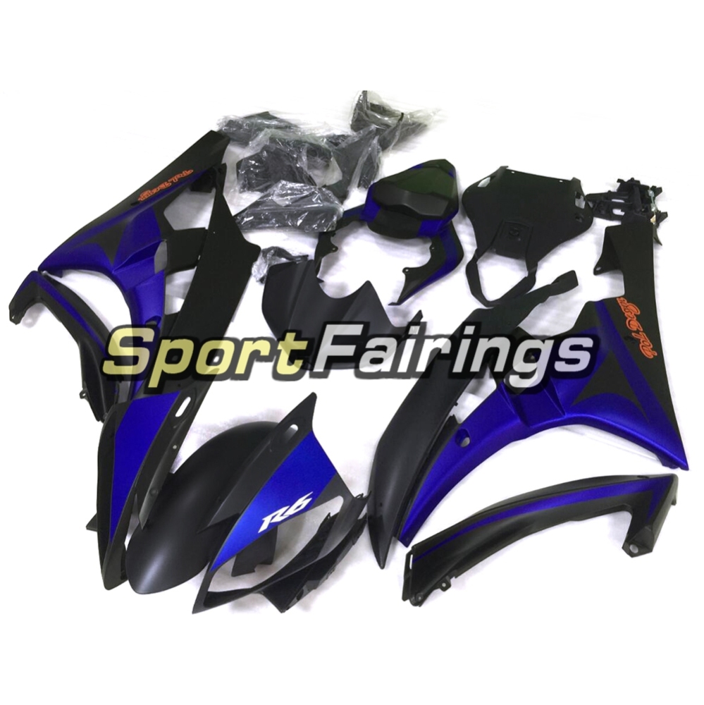 Fairing Kit Fit For Yamaha YZF R6 2006 2007 - Blue Black