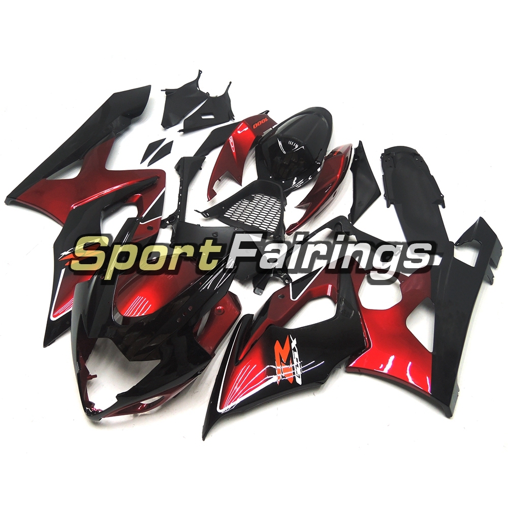 Fairing Kit Fit For Suzuki GSXR1000 K5 2005 - 2006 - Dark Red