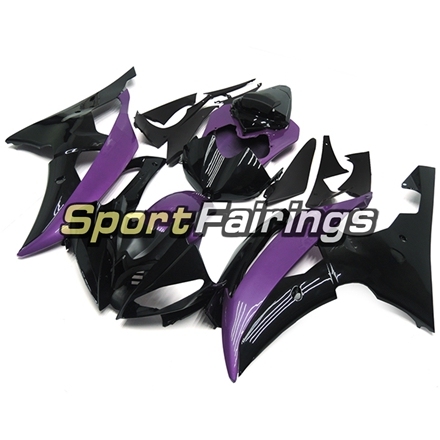 Fairing Kit Fit For Yamaha YZF R6 2008 - 2016 - Purple Black