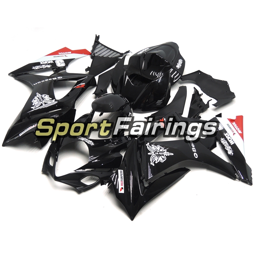 Fairing Kit Fit For Suzuki GSXR1000 K7 2007 - 2008 - Gloss Black