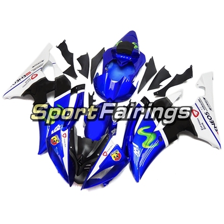 Fairing Kit Fit Yamaha For YZF R6 2008 - 2016 - Blue White