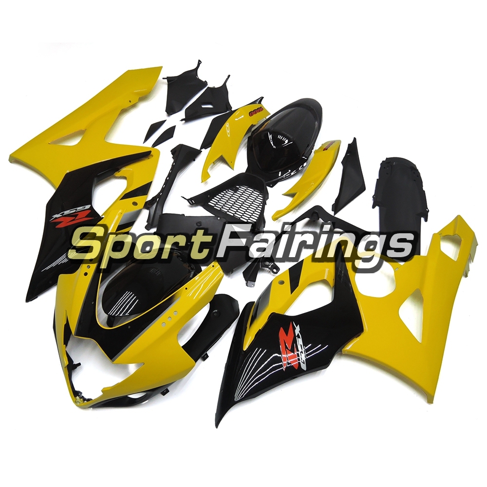 Fairing Kit Fit For Suzuki GSXR1000 K5 2005 - 2006 - Yellow Black