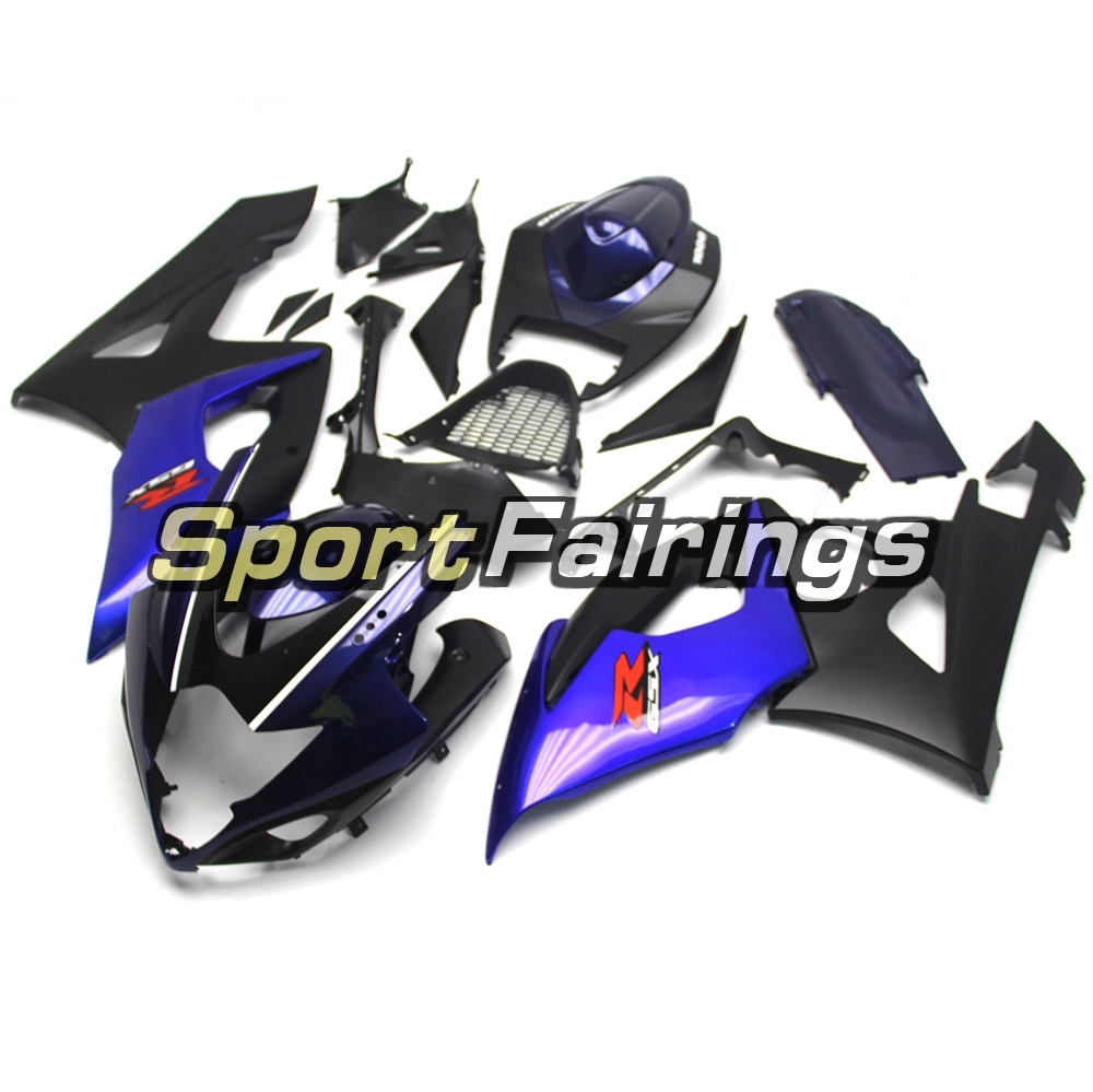 Fairing Kit Fit For Suzuki GSXR1000 K5 2005 - 2006 - Blue Black