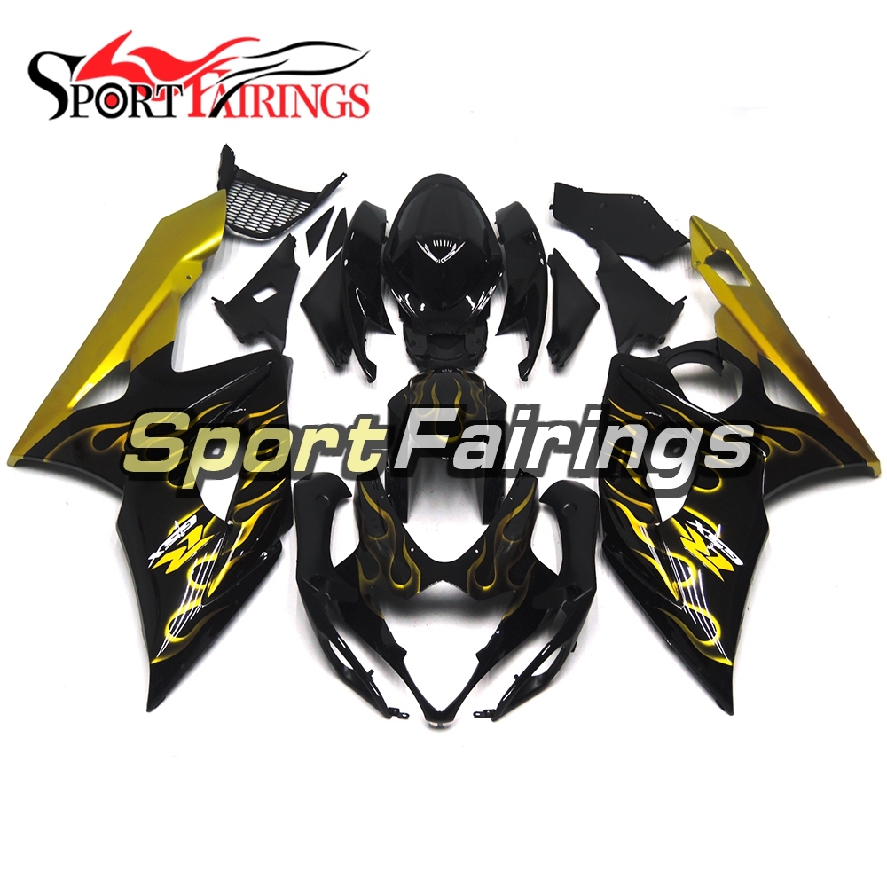 Fairing Kit Fit For Suzuki GSXR1000 K5 2005 - 2006 - Black Gold