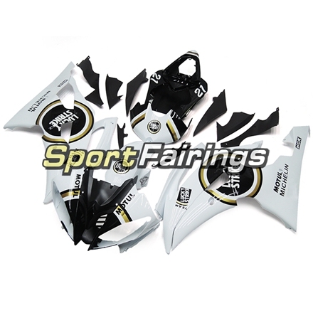 Fairing Kit Fit For Yamaha YZF R6 2008 - 2016 - White Black