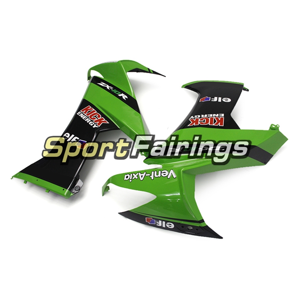 Fairing Kit Fit For Kawasaki ZX10R 2008 - 2010 -Green Black