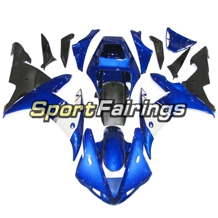 Fairing Kit Fit For Yamaha YZF R1 2002 2003 - Blue Black