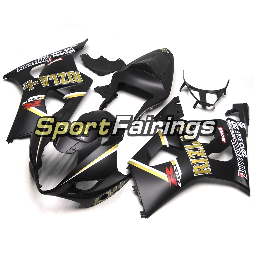 Fairing Kit Fit For Suzuki GSXR1000 K3 2003 - 2004 - Black Gold