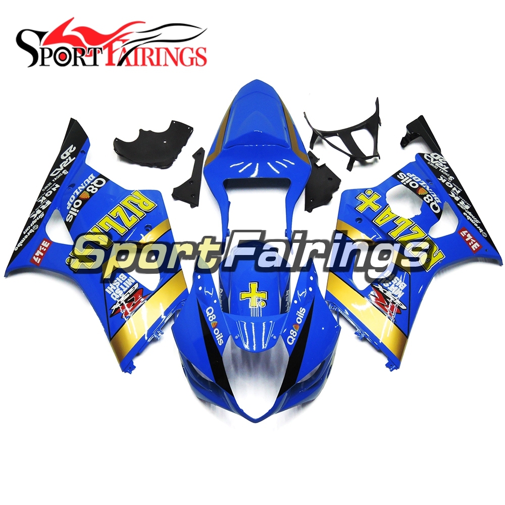 Fairing Kit Fit For Suzuki GSXR1000 K3 2003 - 2004 - Blue