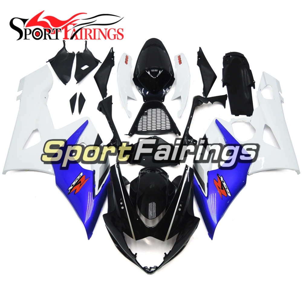 Fairing Kit Fit For Suzuki GSXR1000 K5 2005 - 2006 - Blue White Black