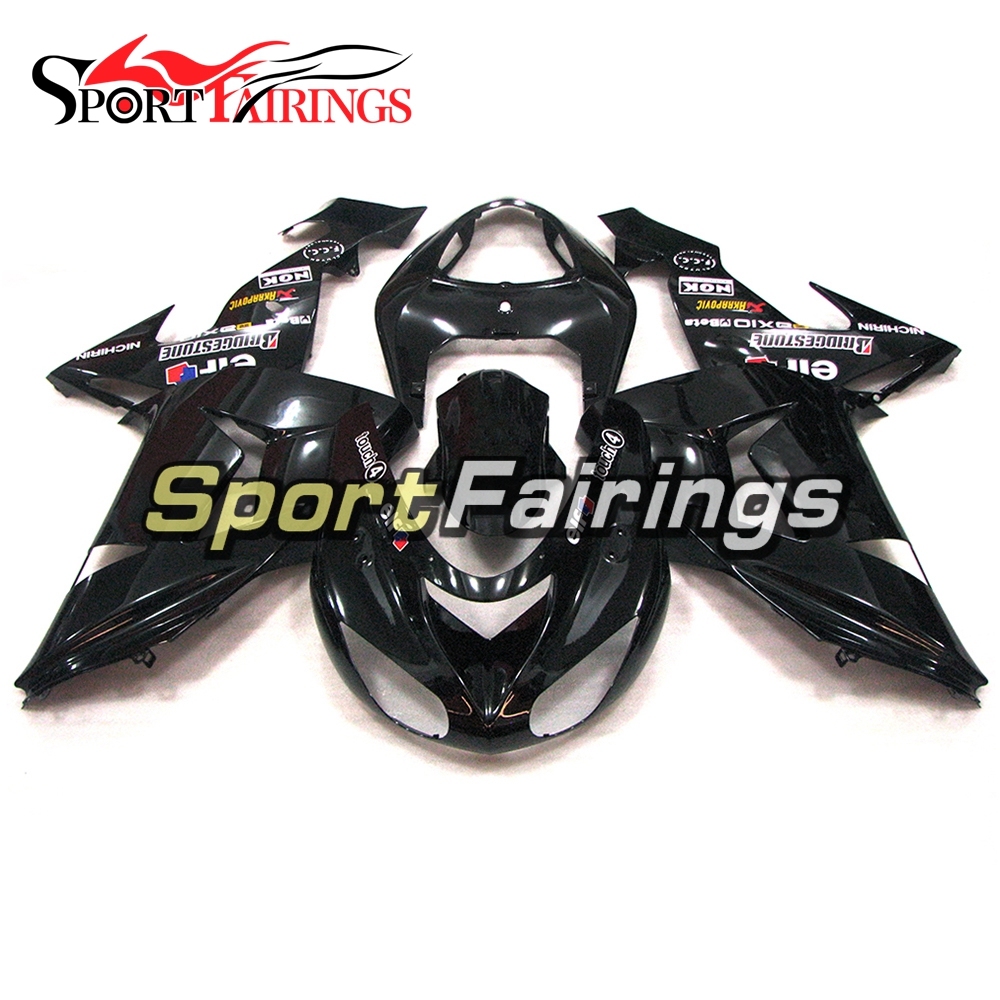 Fairing Kit Fit For Kawasaki ZX10R 2006 - 2007 -Gloss Black