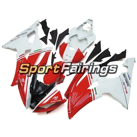 Fairing Kit Fit For Yamaha YZF R6 2008 - 2016 - Red White