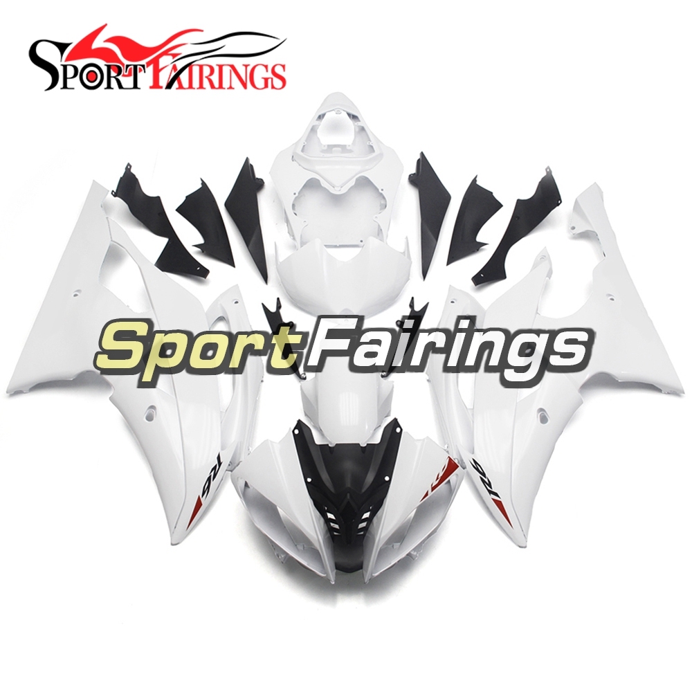 Fairing Kit Fit For Yamaha YZF R6 2008 - 2016 - White