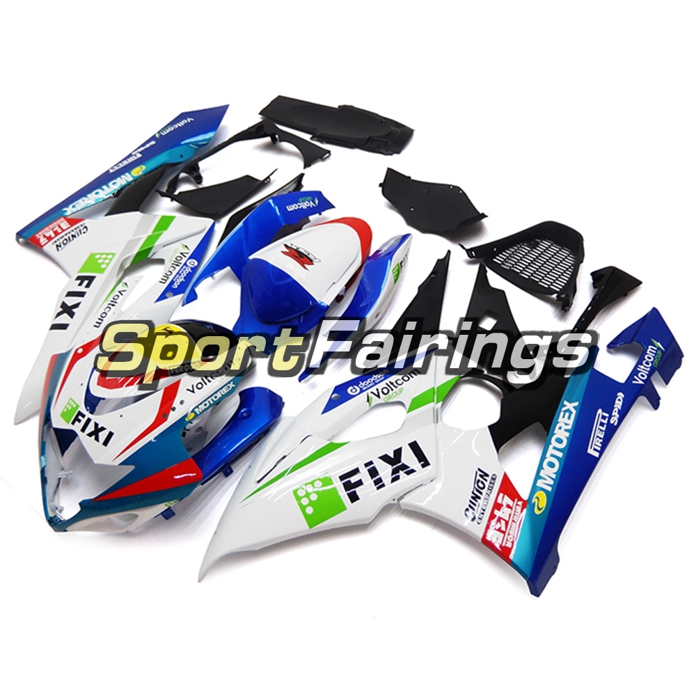 Fairing Kit Fit For Suzuki GSXR1000 K5 2005 - 2006 - White Blue