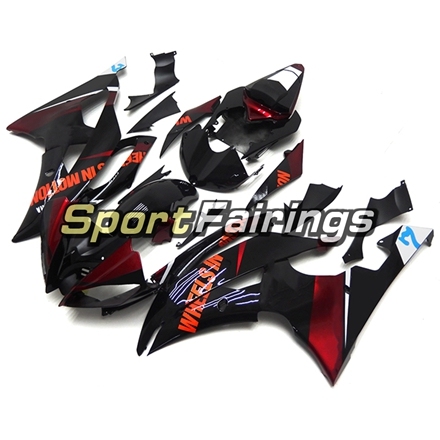 Fairing Kit Fit For Yamaha YZF R6 2008 - 2016 - Red Black