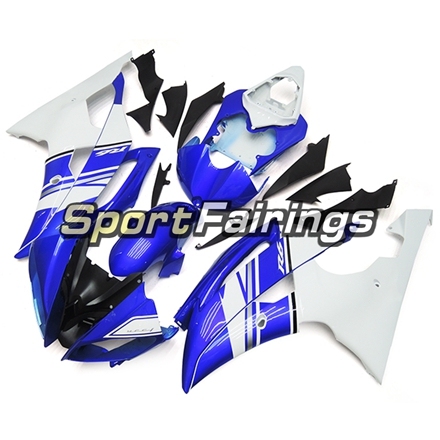 Fairing Kit Fit For Yamaha YZF R6 2008 - 2016 - Blue White