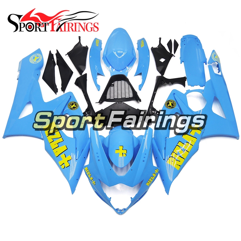Fairing Kit Fit For Suzuki GSXR1000 K5 2005 - 2006 - Blue Yellow