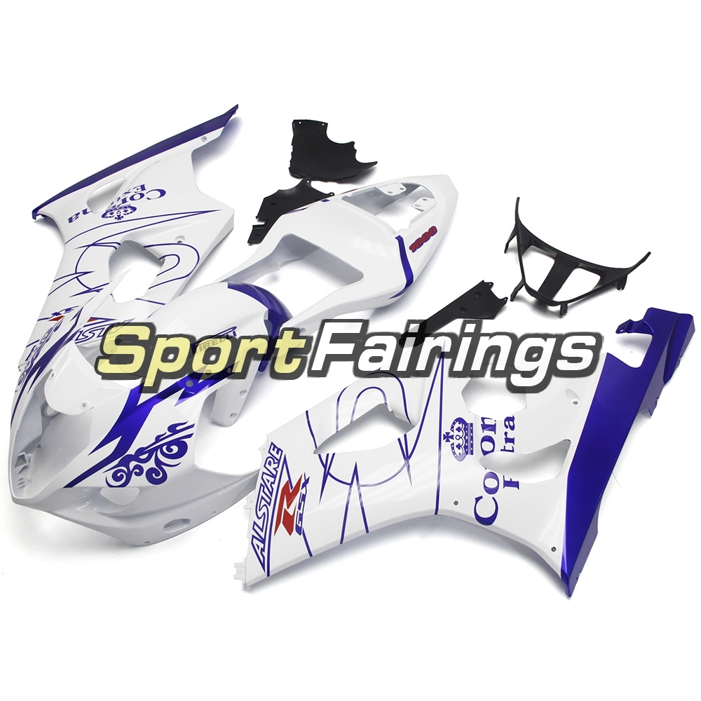 Fairing Kit Fit For Suzuki GSXR1000 K3 2003 - 2004 - White Blue