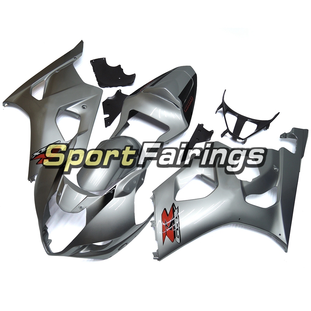 Fairing Kit Fit For Suzuki GSXR1000 K3 2003 - 2004 - Silver