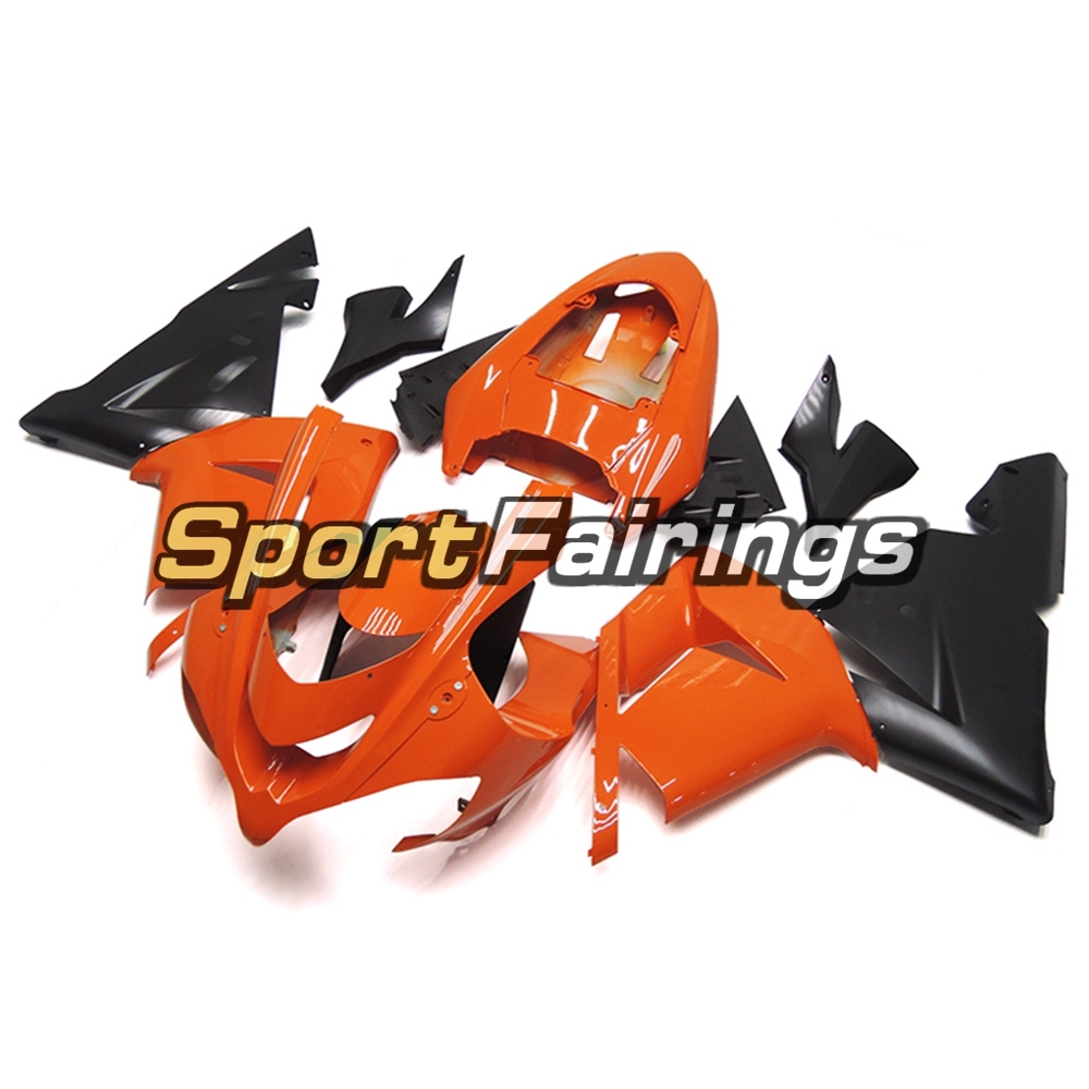 Fairing Kit Fit For Kawasaki ZX10R 2004 - 2005 -Orange Black