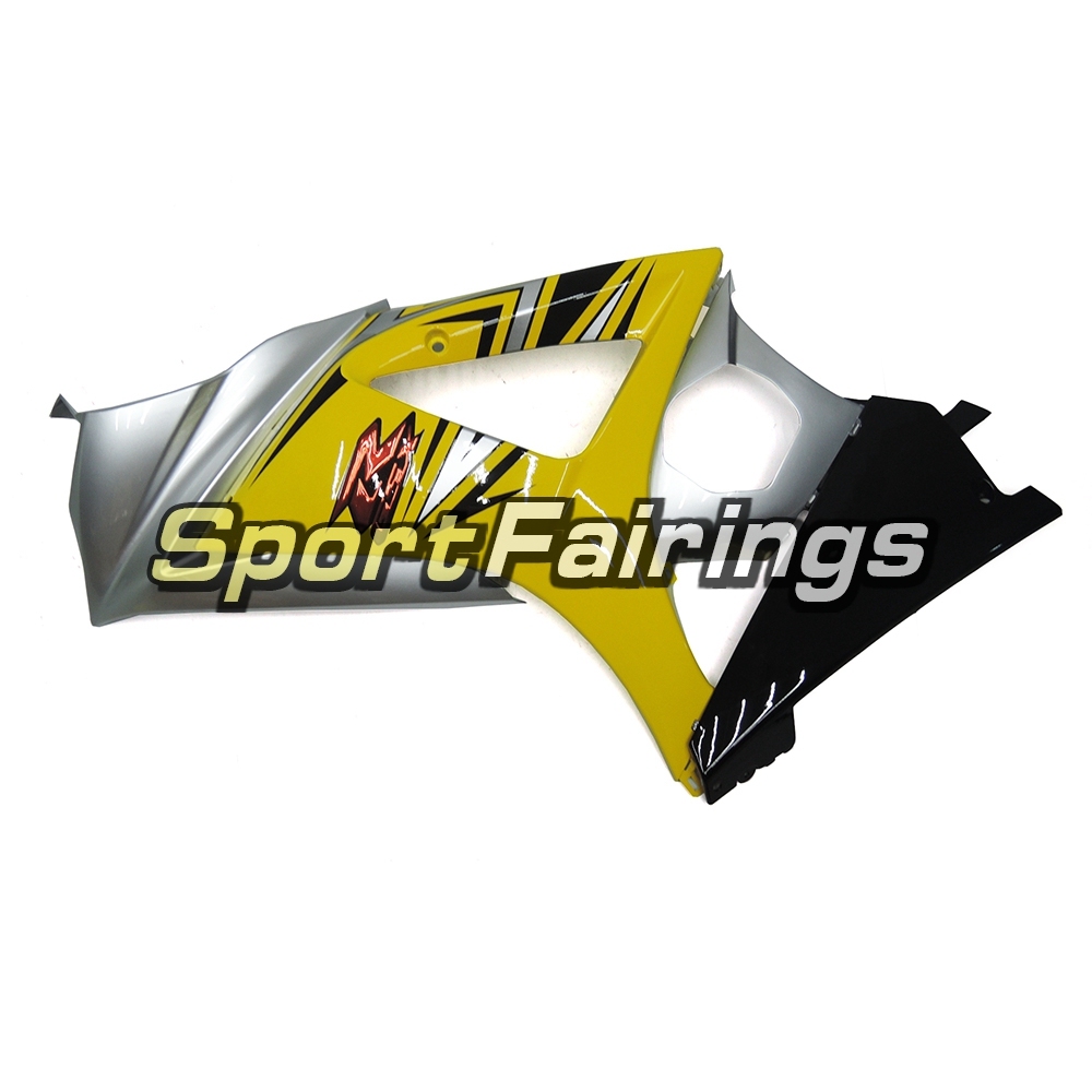 Fairing Kit Fit For Suzuki GSXR1000 K7 2007 - 2008 - Yellow Silver