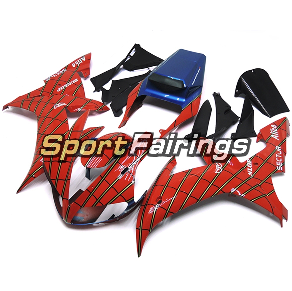 Fairing Kit Fit For Yamaha YZF R1 2002 2003 - Spider Man Design
