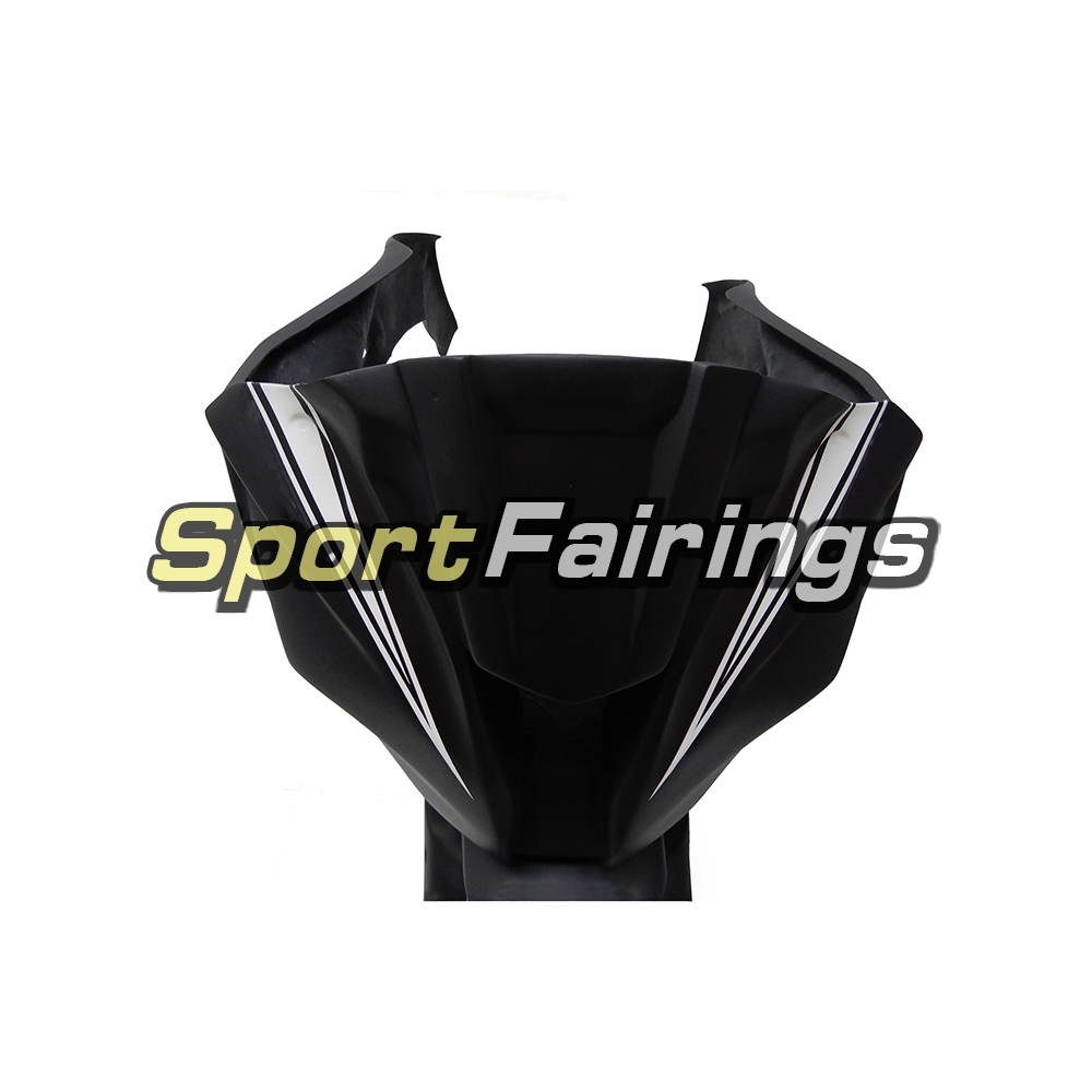 Fiberglass Racing Fairing Kit Fit For Kawasaki ZX10R 2011 - 2015 -Matte Black