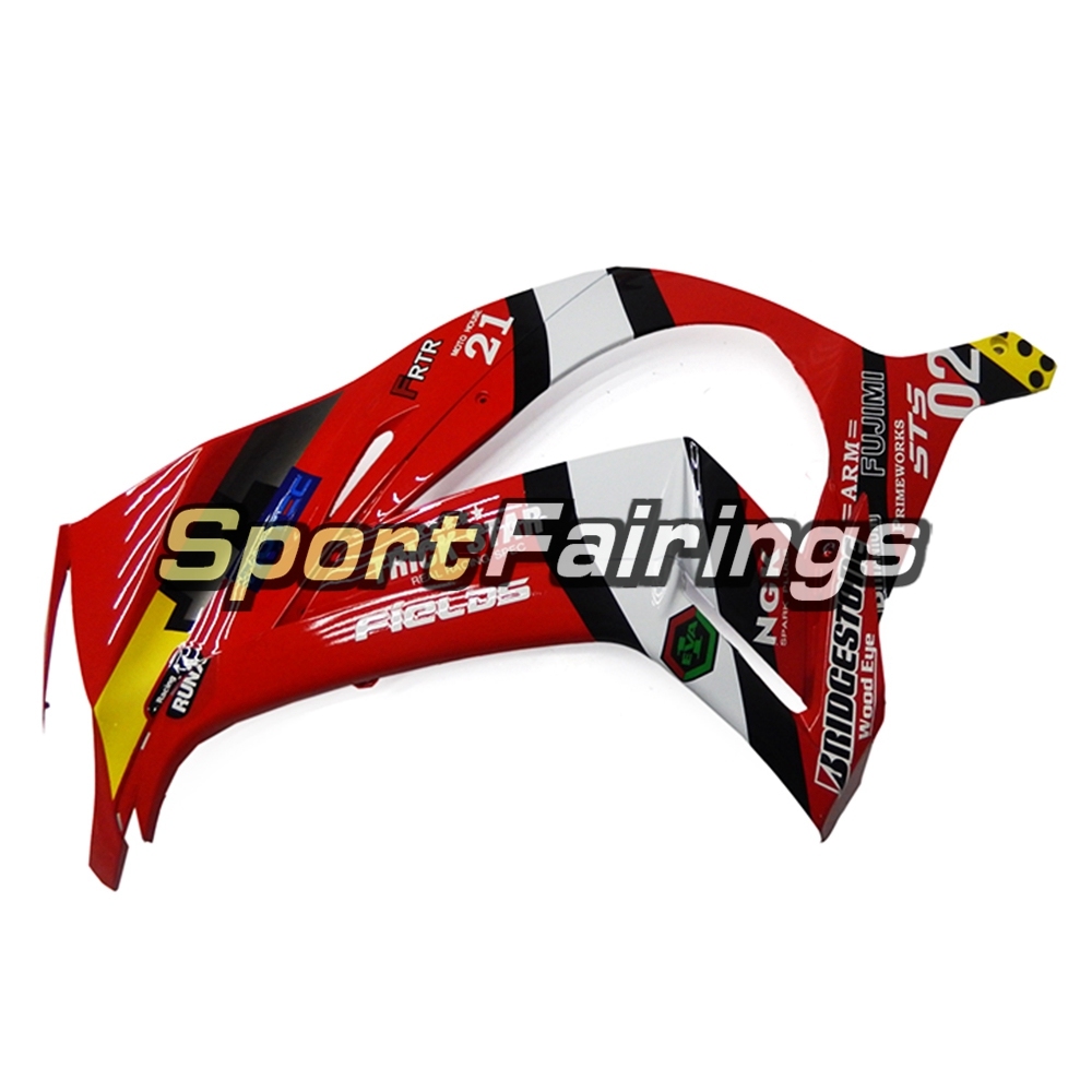 Fairing Kit Fit For Kawasaki ZX10R 2011 - 2015 -Red Trick Star 21