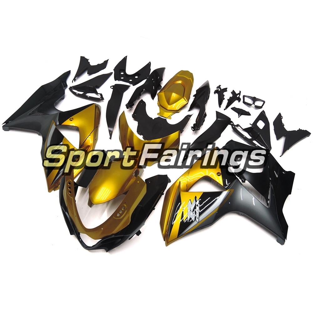 Fairing Kit Fit For Suzuki GSXR1000 K9 2009 - 2016 - Gold Black