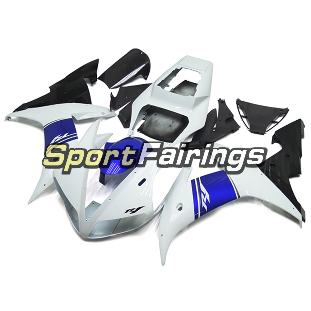 Fairing Kit Fit For Yamaha YZF R1 2002 2003 - White Blue