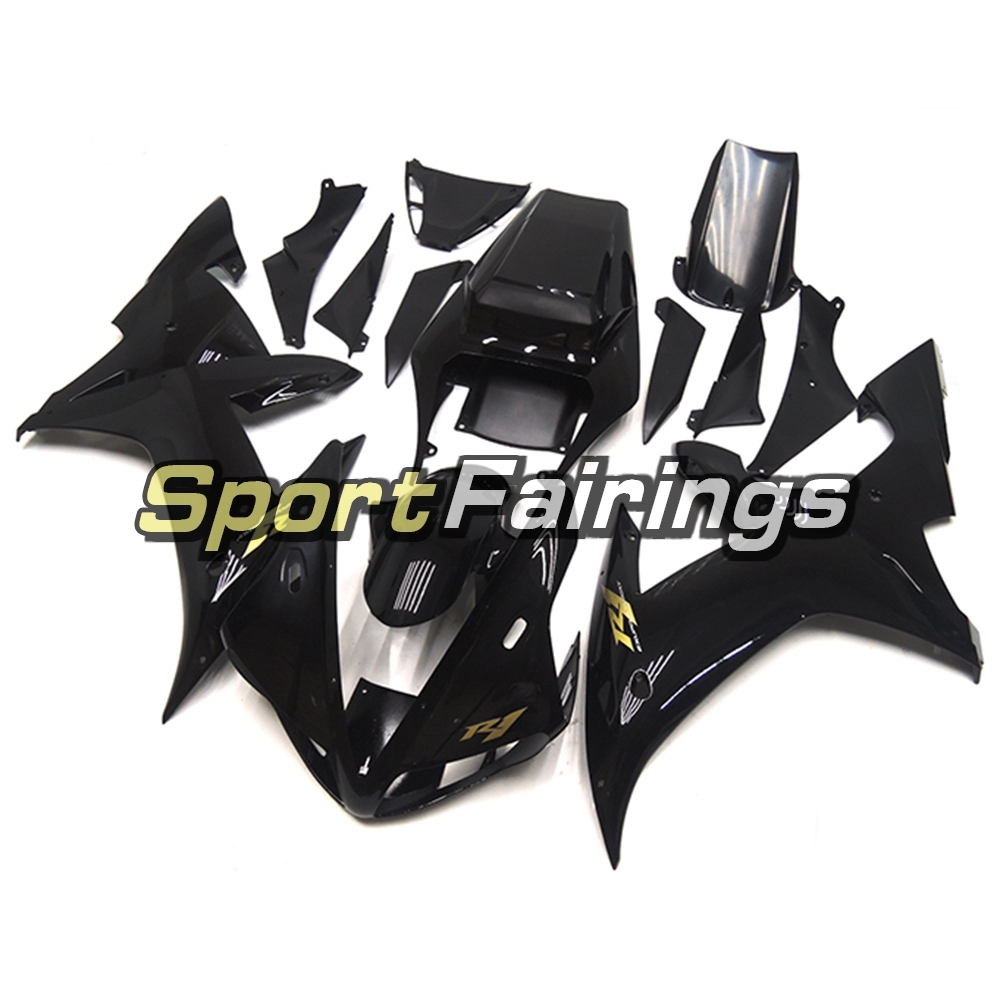 Fairing Kit Fit For Yamaha YZF R1 2002 2003 - Gloss Black