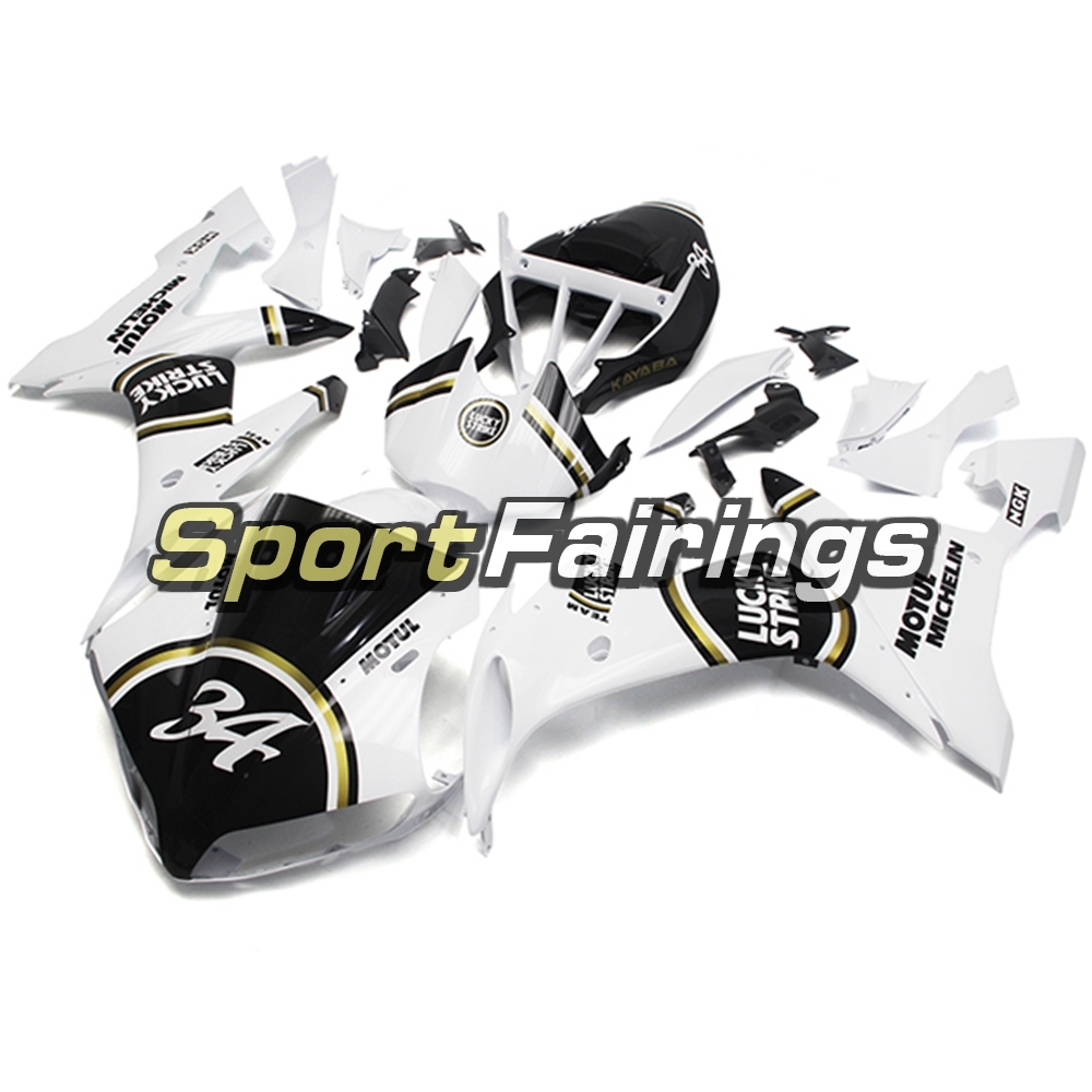 Fairing Kit Fit For Yamaha YZF R1 2004 - 2006 - White Black
