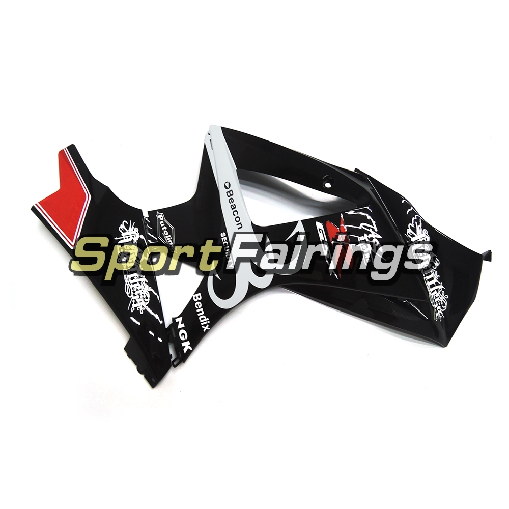Fairing Kit Fit For Suzuki GSXR1000 K7 2007 - 2008 - Black Red