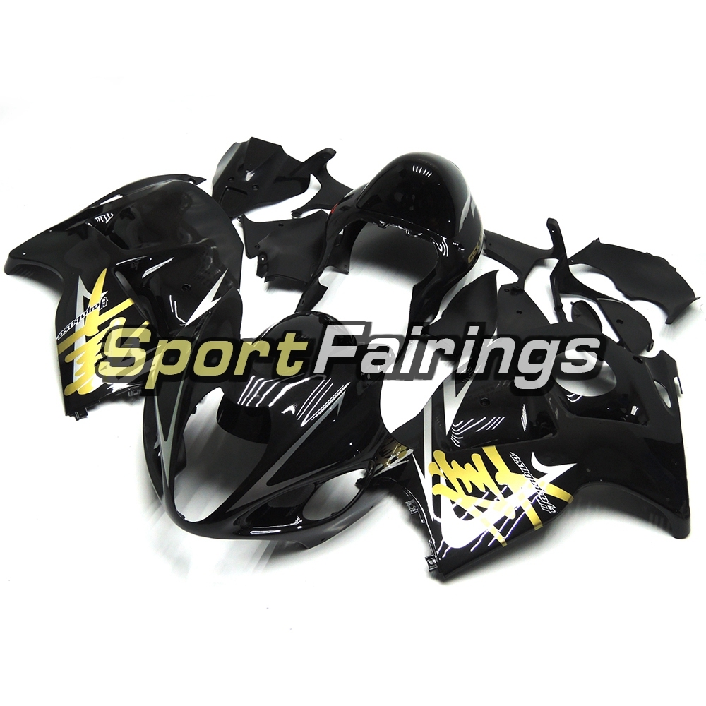 Fairing Kit Fit For Suzuki GSXR1300 Hayabusa 1997 - 2007 - Black Gold