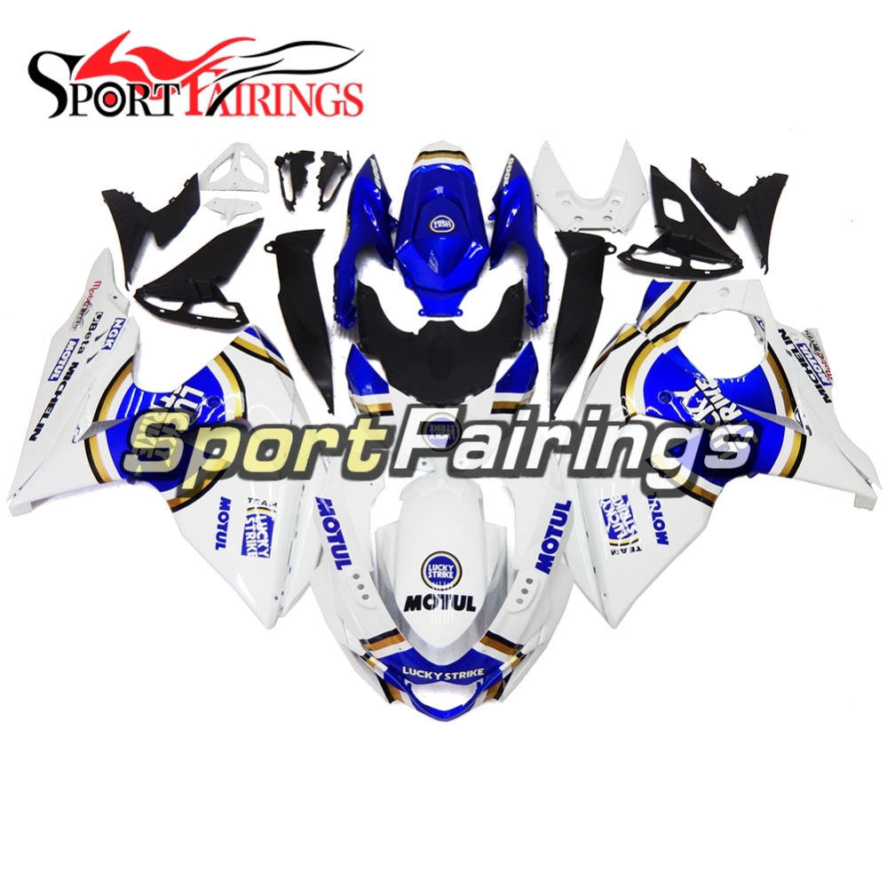 Fairing Kit Fit For Suzuki GSXR1000 K9 2009 - 2016 - White Blue