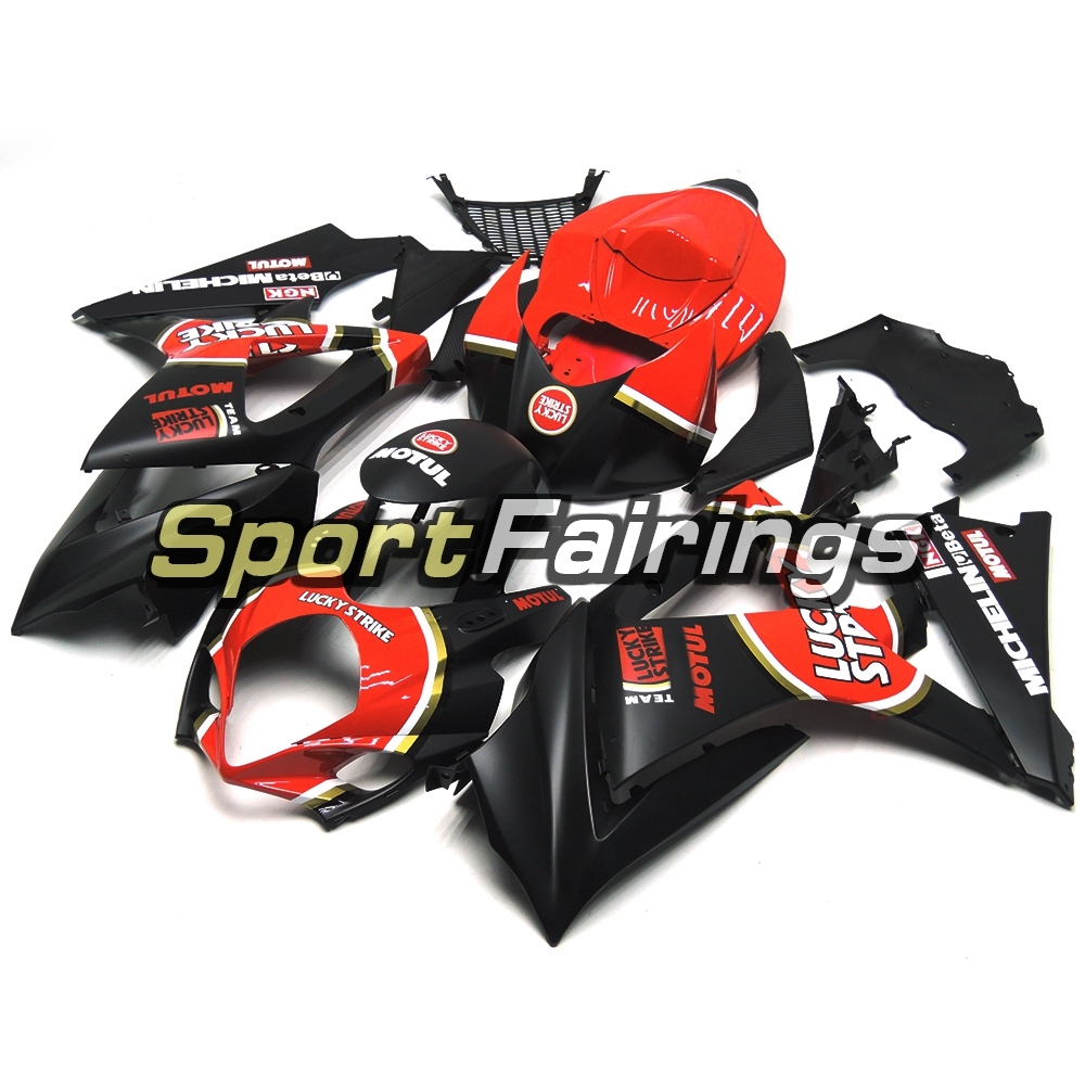 Fairing Kit Fit For Suzuki GSXR1000 K7 2007 - 2008 - Black Red