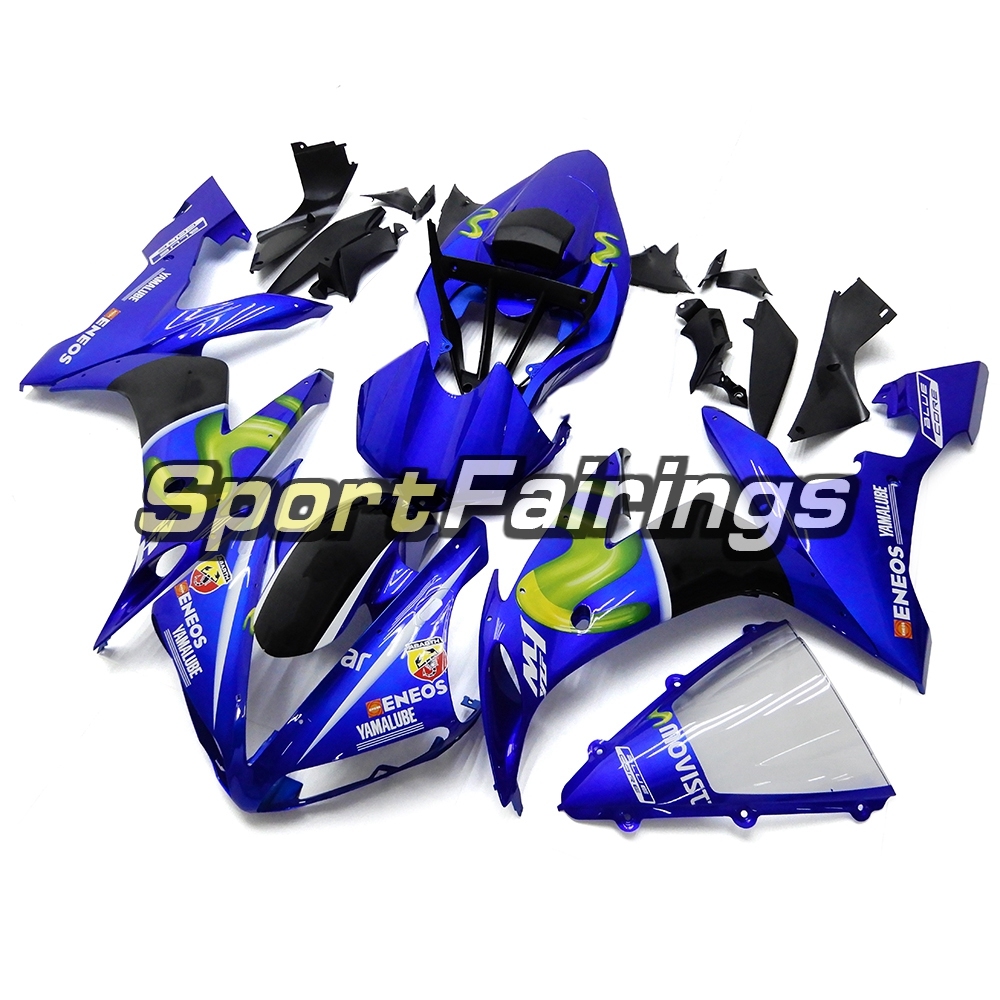 Fairing Kit Fit For Yamaha YZF R1 2004 - 2006 - Movistar Blue