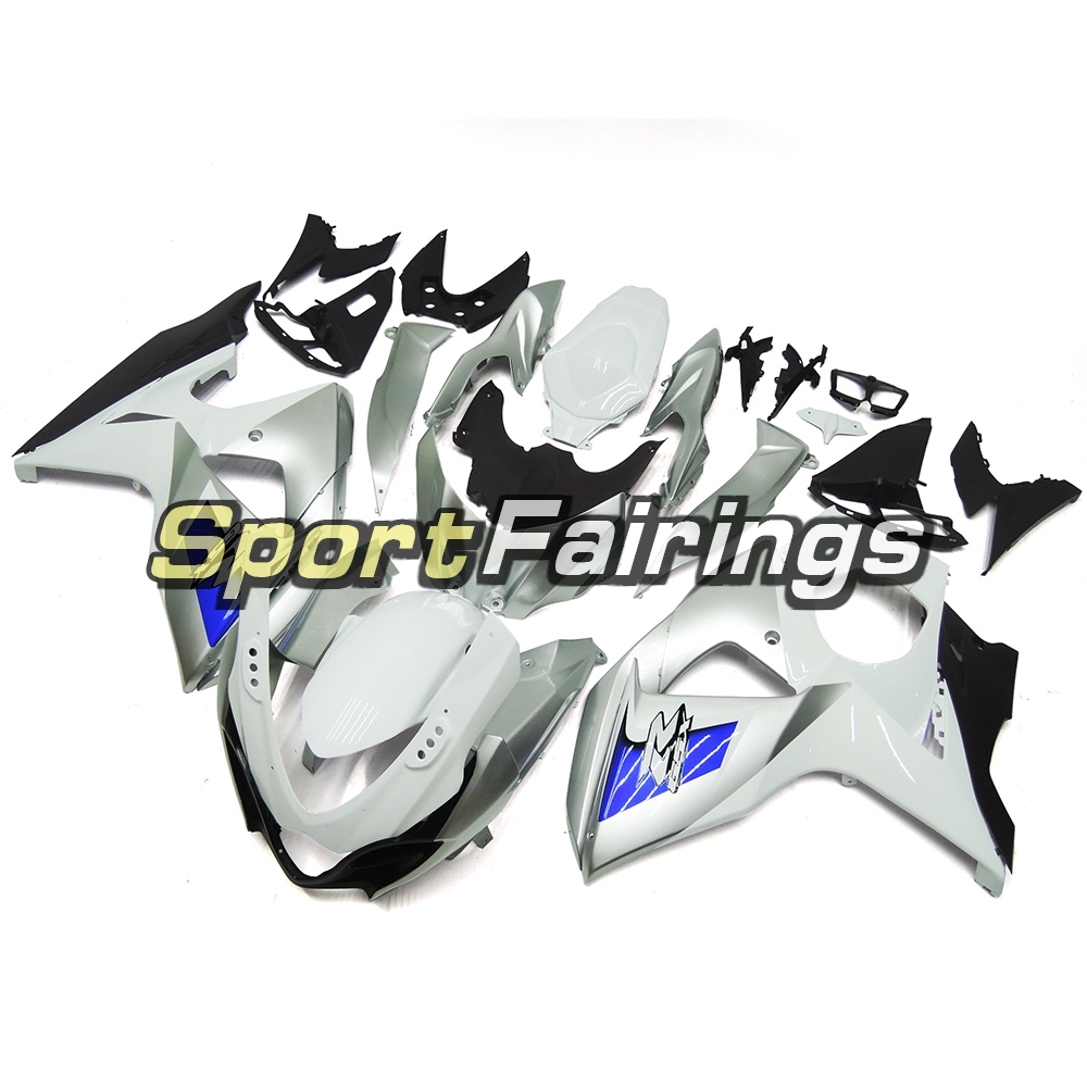 Fairing Kit Fit For Suzuki GSXR1000 K9 2009 - 2016 - White Sliver