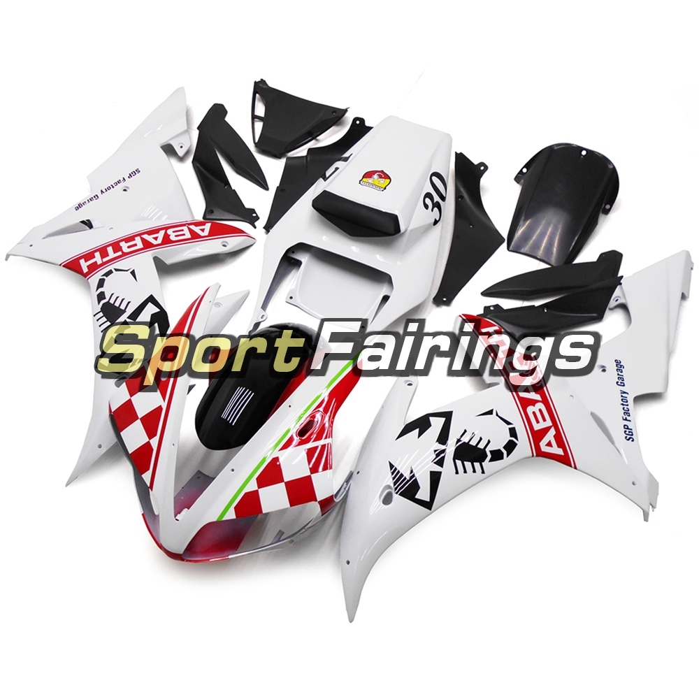 Fairing Kit Fit For Yamaha YZF R1 2002 2003 - Red White