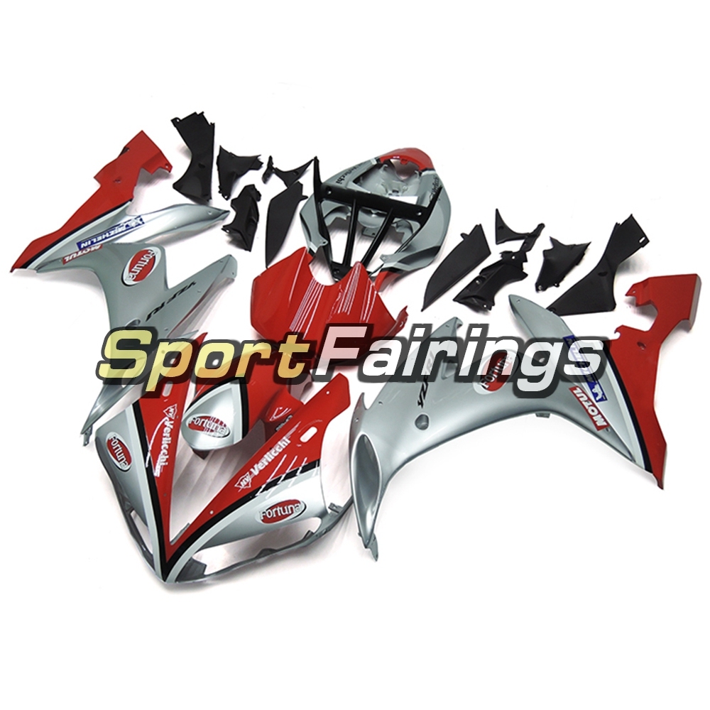 Fairing Kit Fit For Yamaha YZF R1 2004 - 2006 - Silver Red