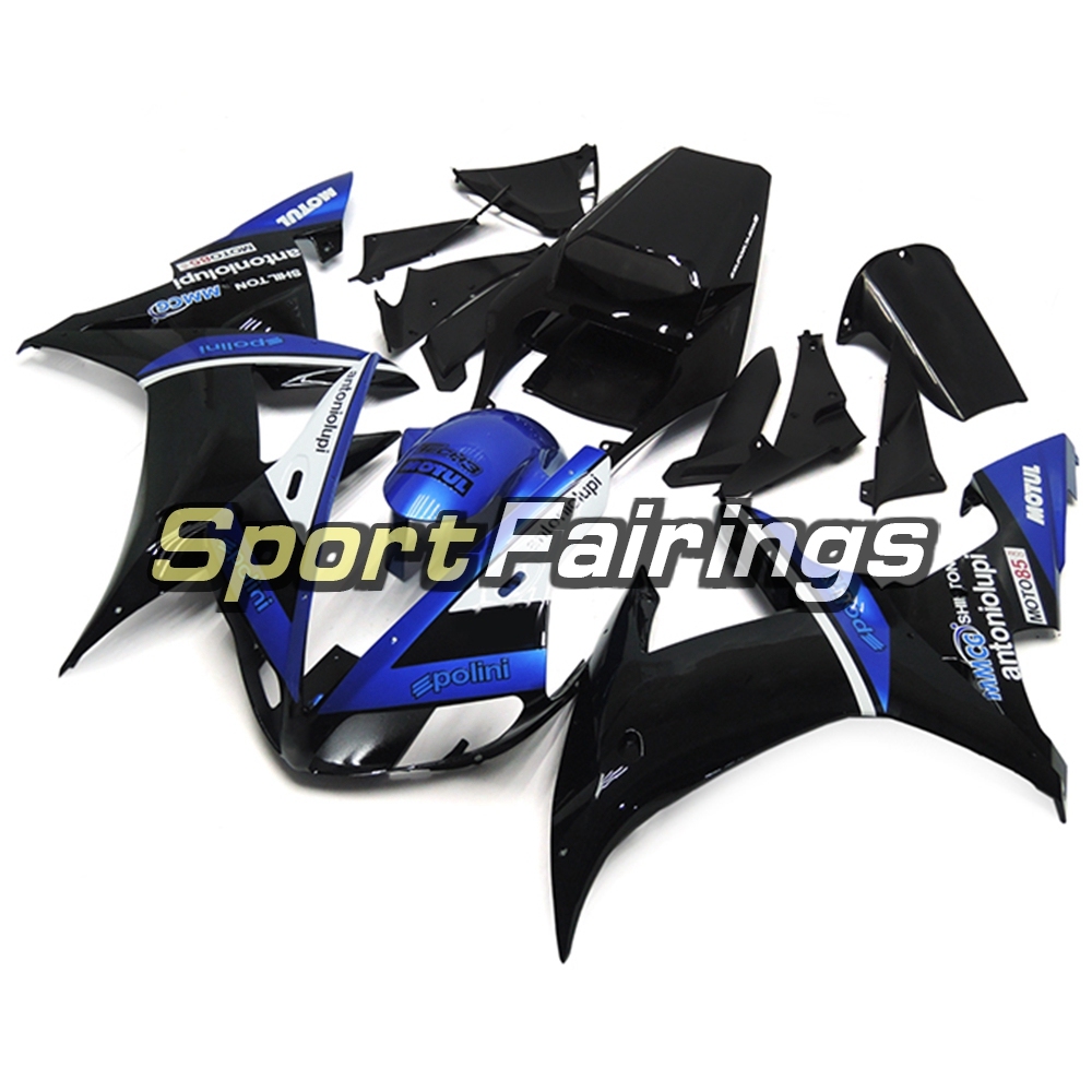 Fairing Kit Fit For Yamaha YZF R1 2002 2003 - Blue Black