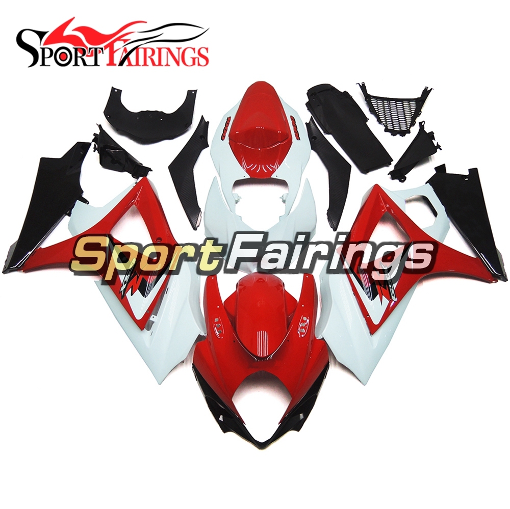Fairing Kit Fit For Suzuki GSXR1000 K7 2007 - 2008 - Red White Black