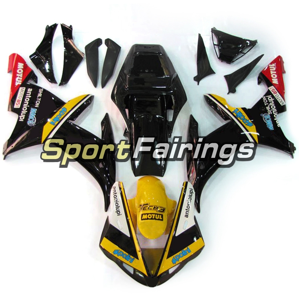 Fairing Kit Fit For Yamaha YZF R1 2002 2003 - Yellow Black